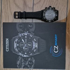 Citizen Men's Black Smart Watch CZ-JX1007